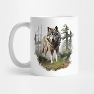 Grey Wolf Mug